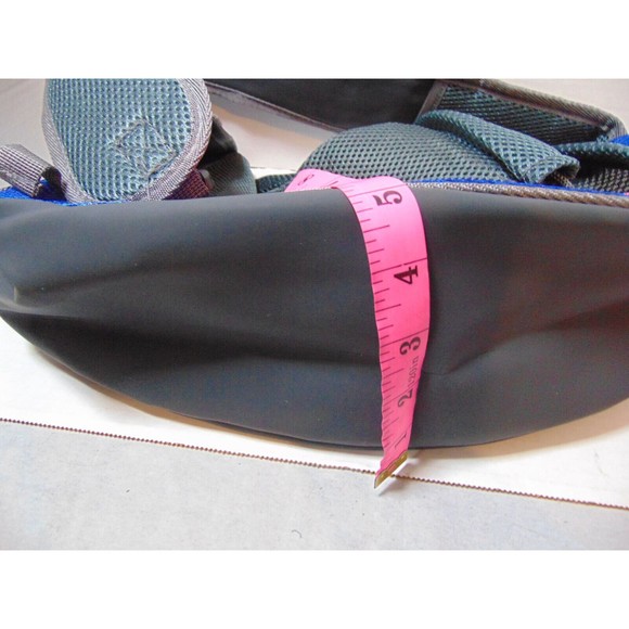 Dog Mesh Sling Carry Pack Backpack Carrier Travel Tote Shoulder Bag SMALL Dk Blu - Picture 4 of 6